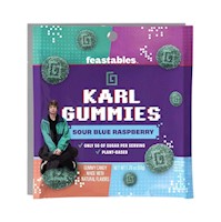 Gomitas Karl Gummies Feastables by Mr Beast Frambuesa Azul - 50 g